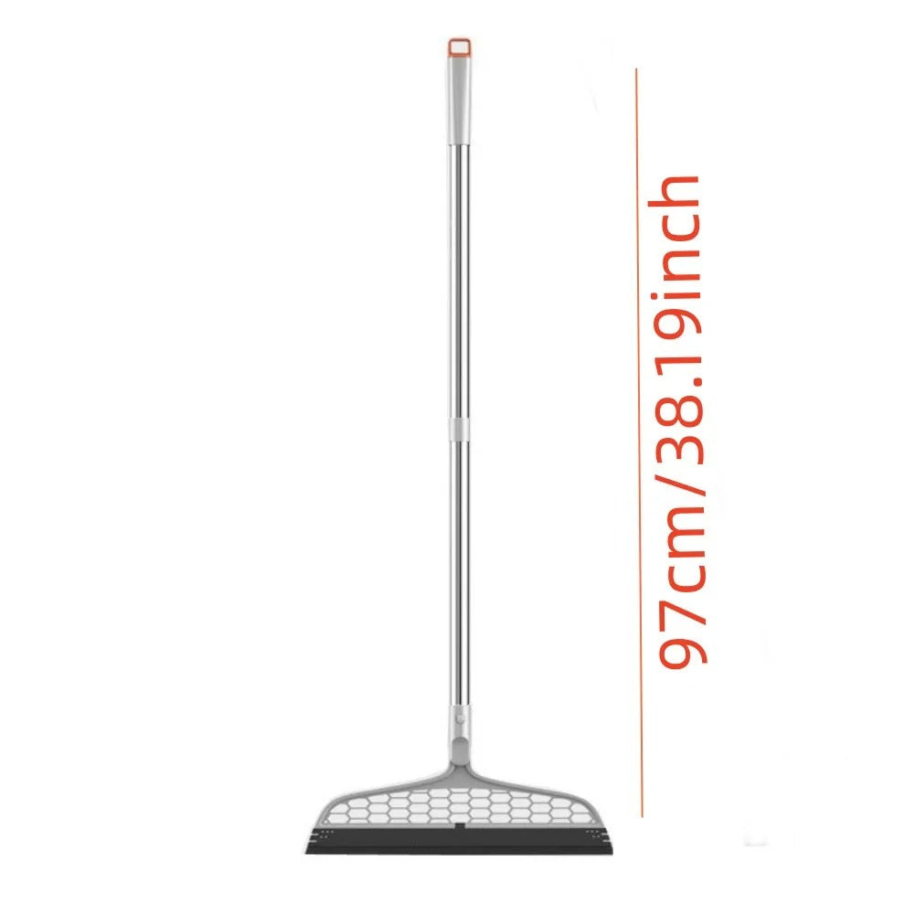 Magic Silicone Broom Lengthen Floor Cleaning Squeegee Pet Hair Dust Brooms Bathroom Floor Wiper Household Cleaning Tools