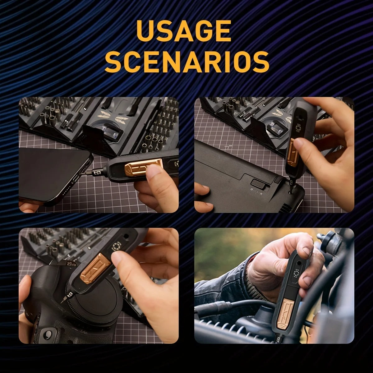 180 in 1 Precision Multifunctional Screwdriver Set,Magnetic Phillips Bits,Mobile iPhone & PC & Glasses Manual Repair Tool.